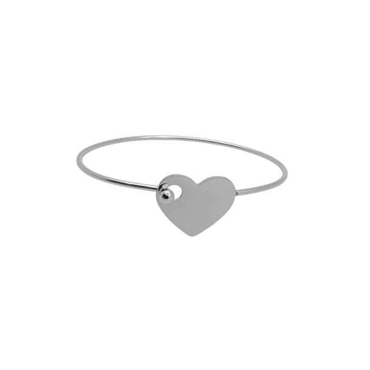 Brazalete corazón personalizada - AILANA JEWELRY
