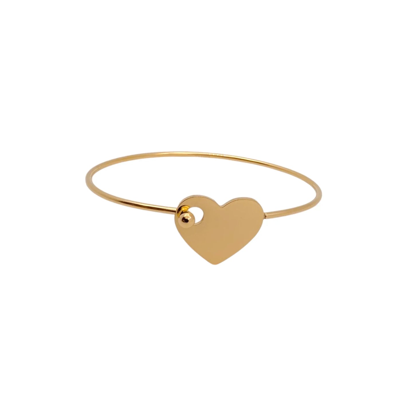 Brazalete corazón personalizada - AILANA JEWELRY