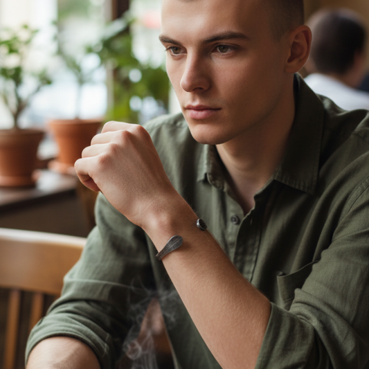 Brazalete rígido vintage