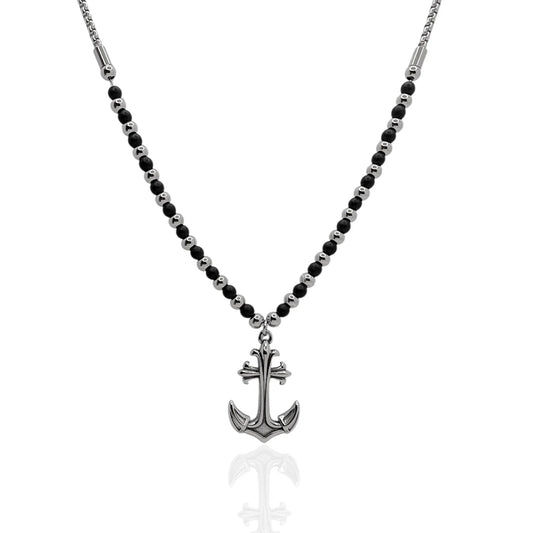 Colgante Ancla y piedras - AILANA JEWELRY