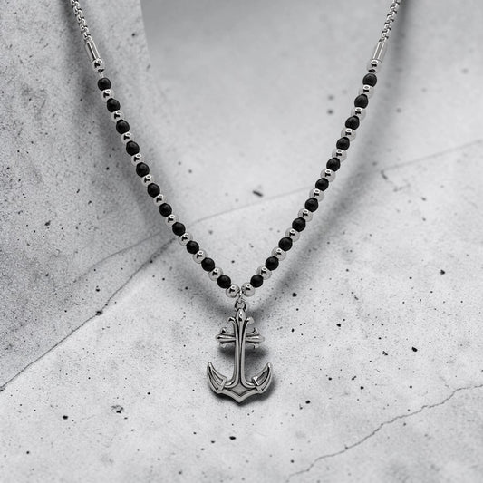 Colgante Ancla y piedras - AILANA JEWELRY