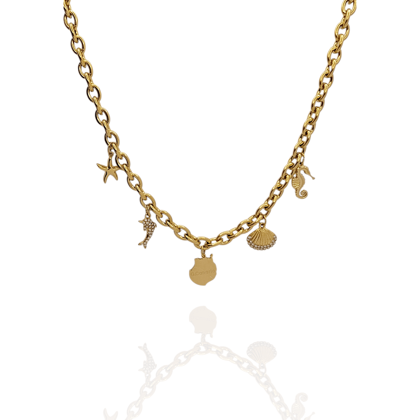 Colgante charms Isla Gran Canaria - AILANA JEWELRY