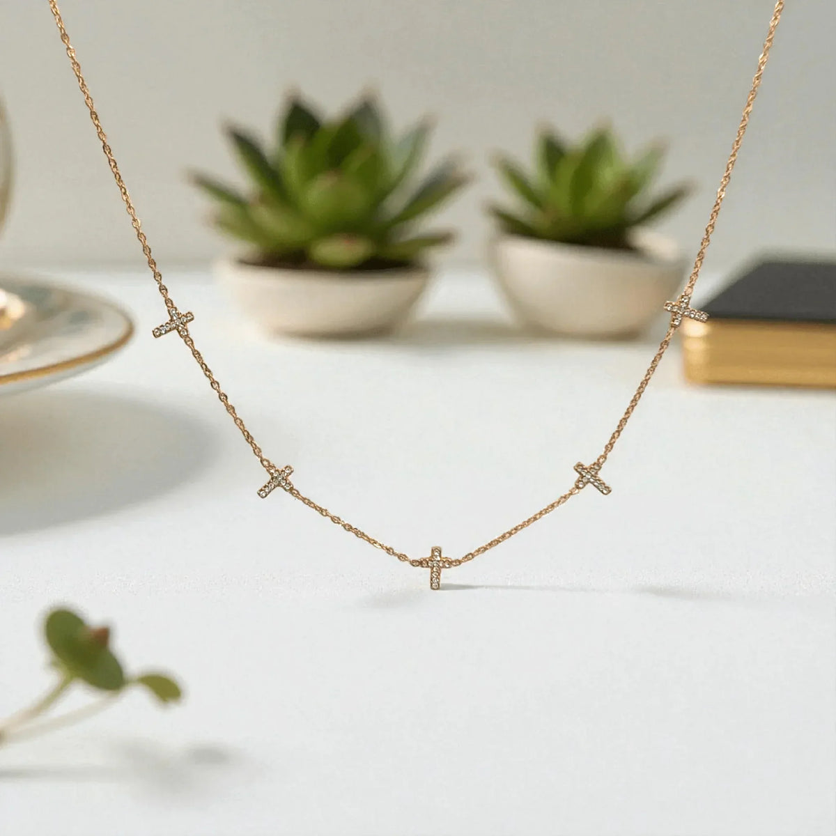 Colgante choker Cruz - AILANA JEWELRY