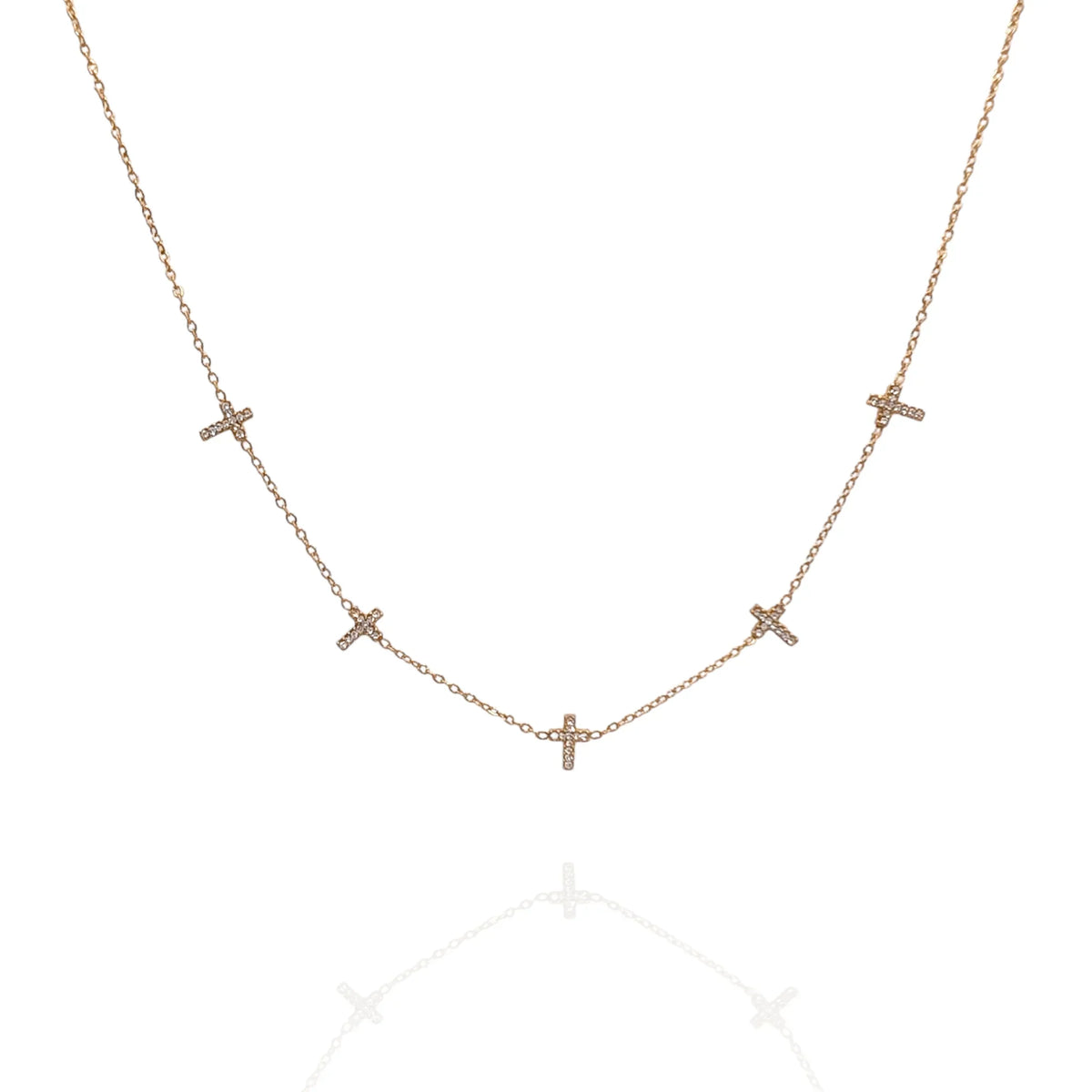 Colgante choker Cruz - AILANA JEWELRY