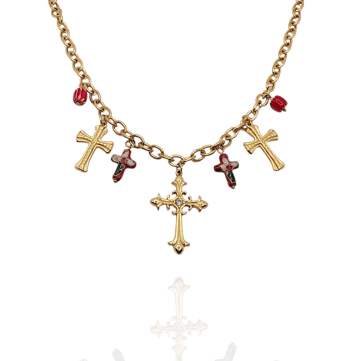 Colgante con Cruces - AILANA JEWELRY