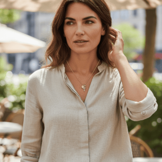 Colgante con Cruz - AILANA JEWELRY