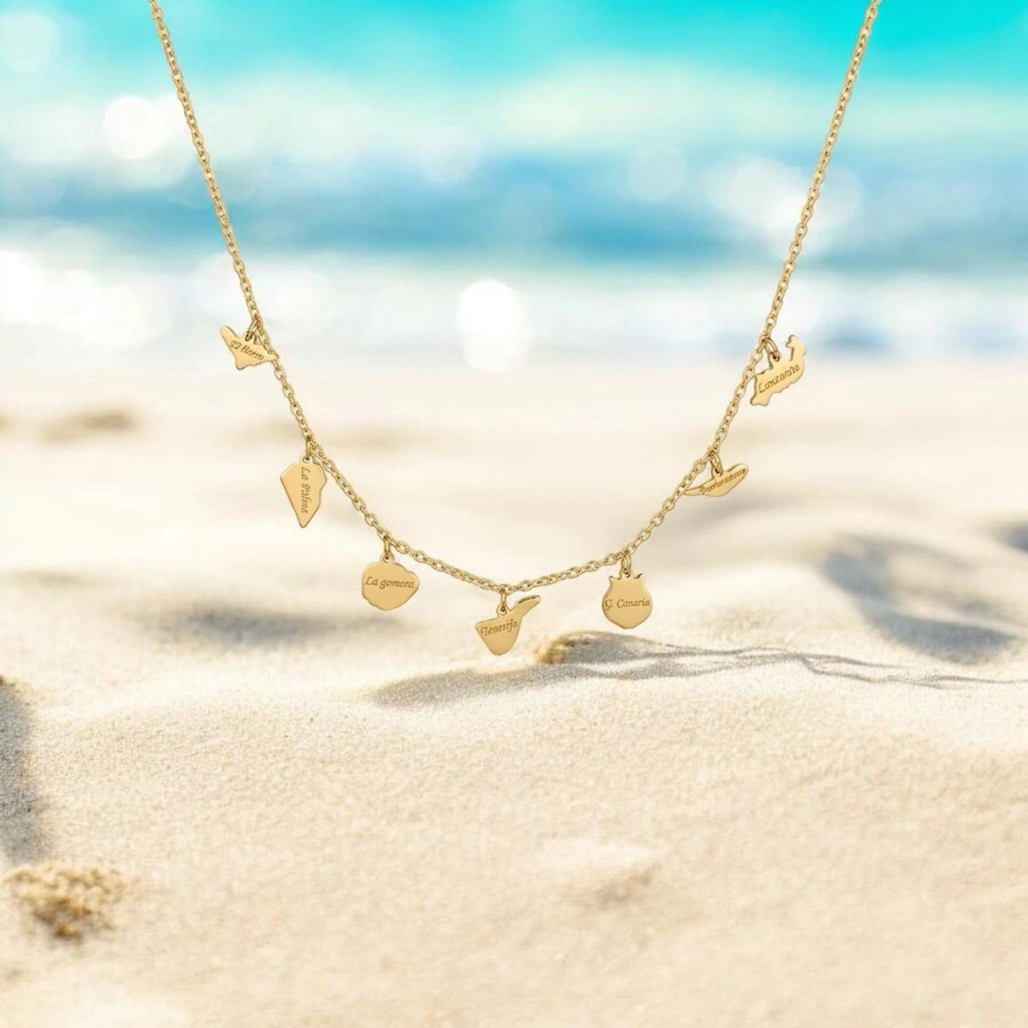 Colgante con Islas Canarias - AILANA JEWELRY