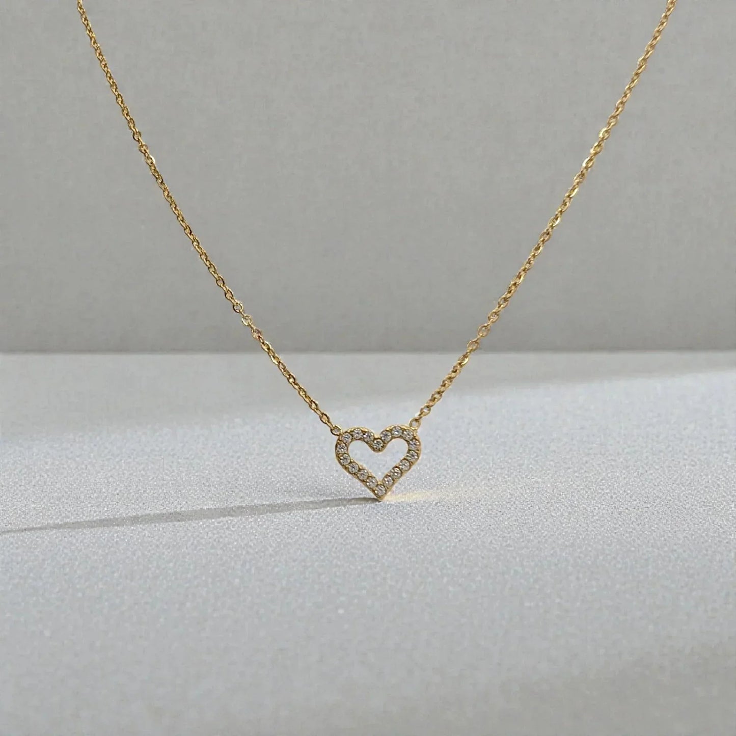 Colgante Corazon con zircones - AILANA JEWELRY