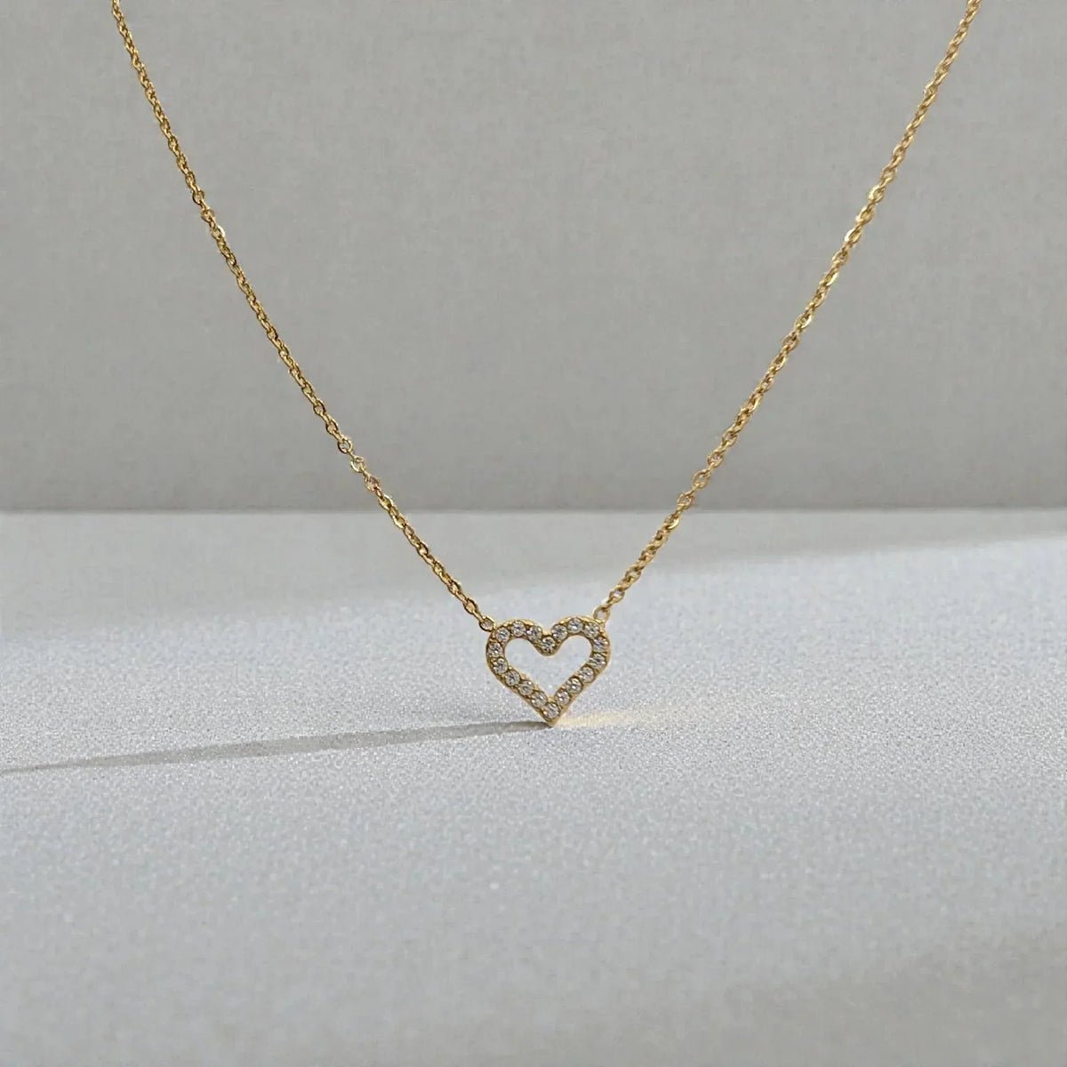 Colgante Corazon con zircones - AILANA JEWELRY
