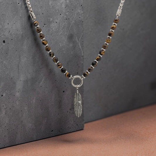 Colgante en piedras para hombre - AILANA JEWELRY