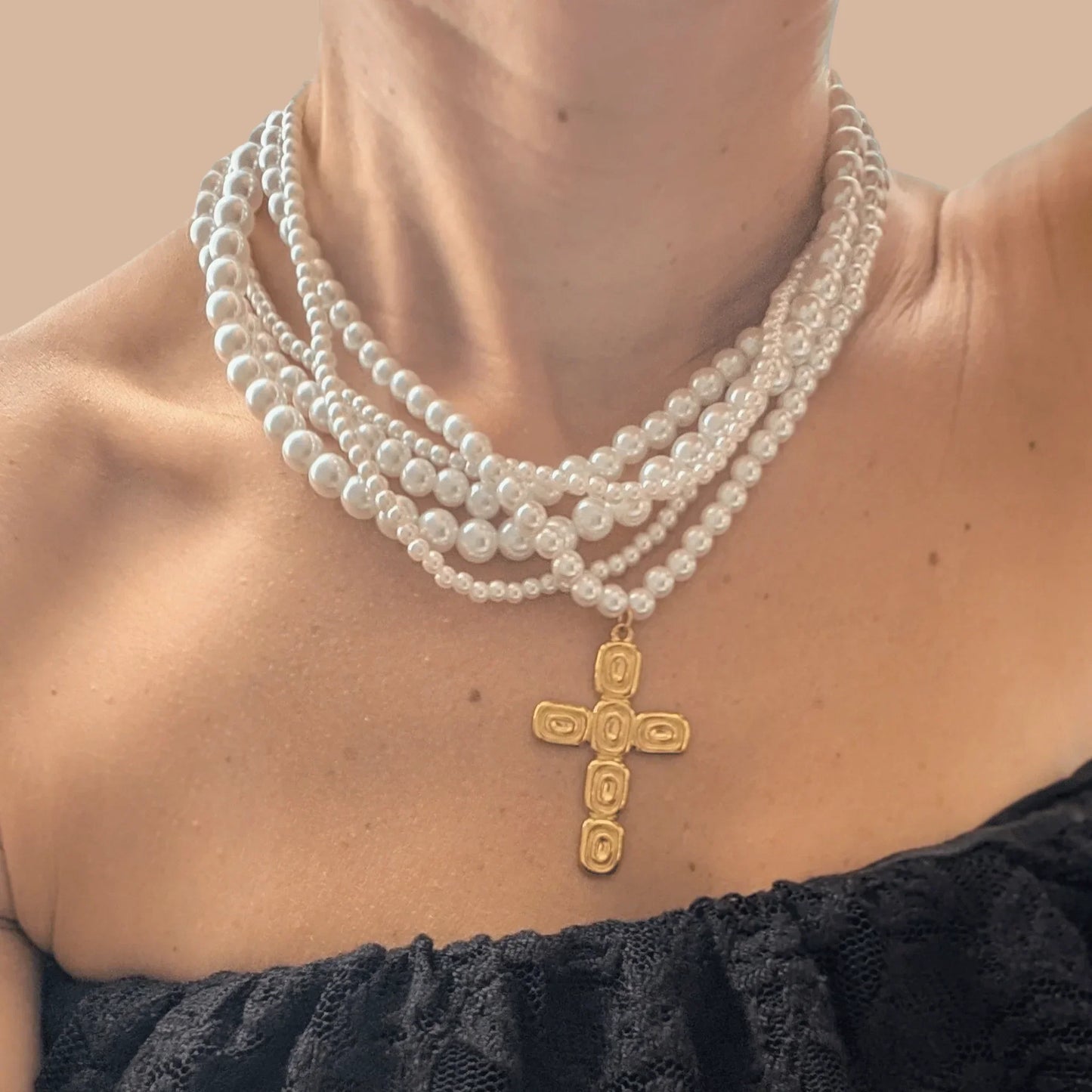 Colgante Magdalena Perlas - AILANA JEWELRY