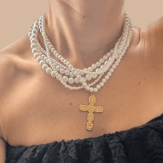 Colgante Magdalena Perlas - AILANA JEWELRY