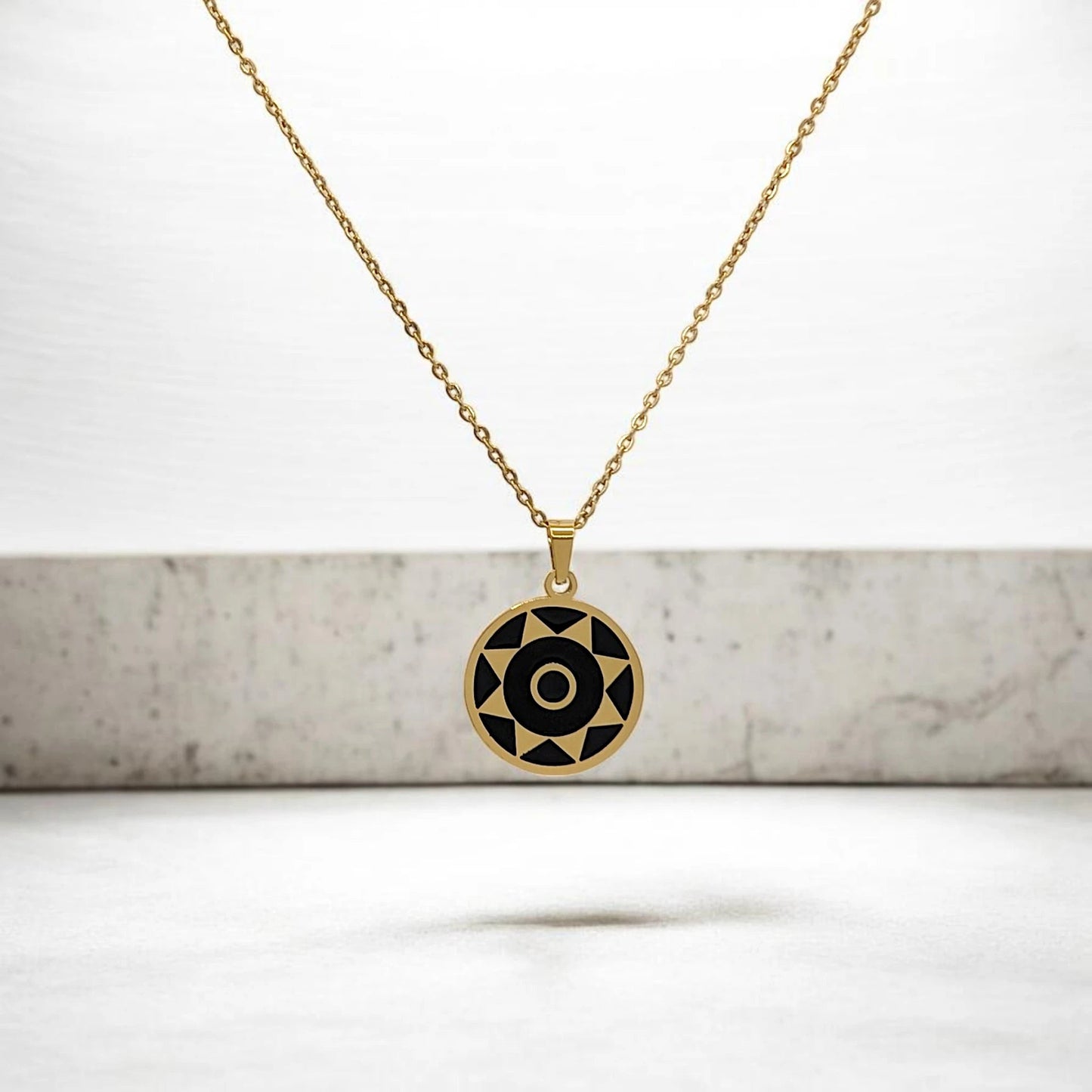 Colgante Pintadera Canaria - AILANA JEWELRY