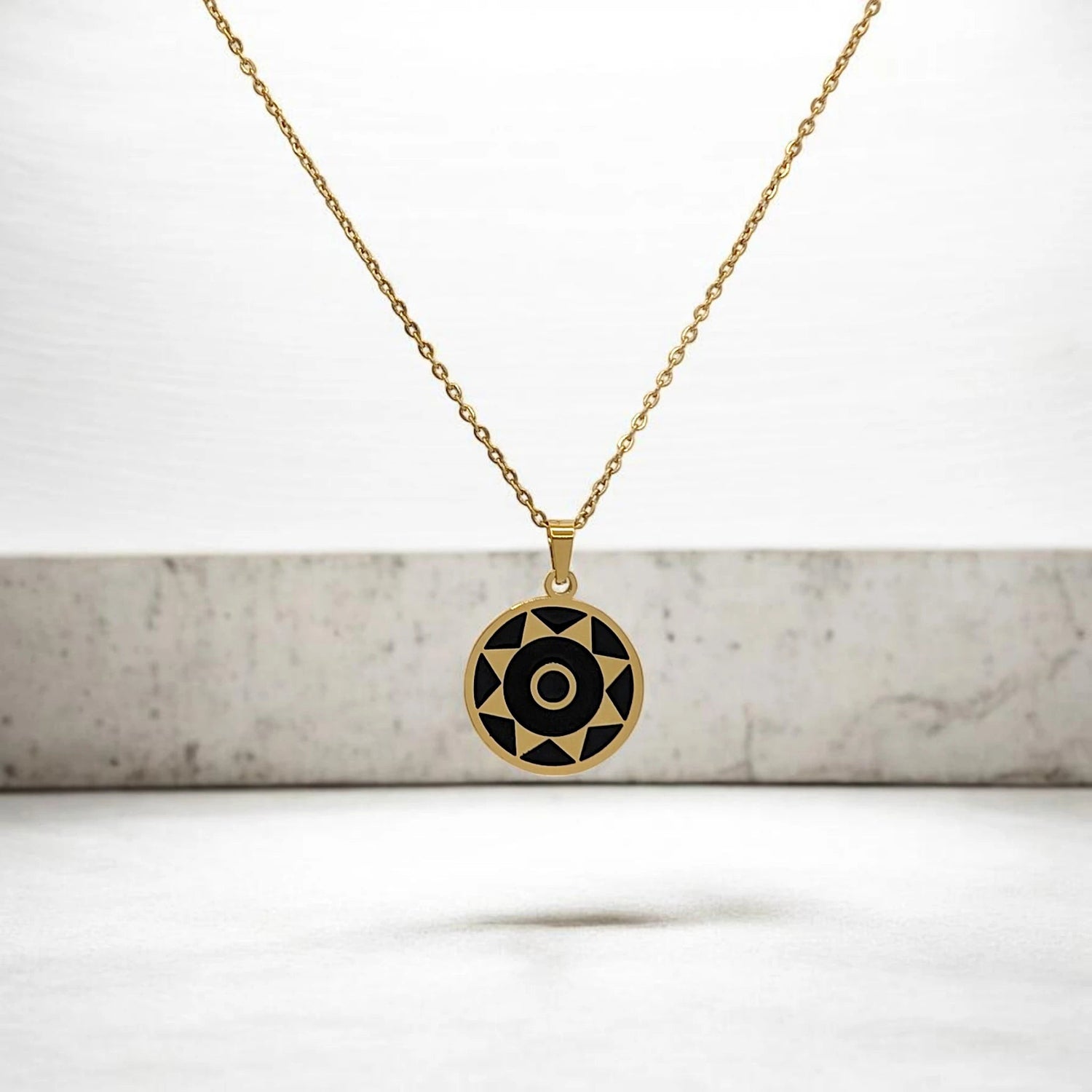 Colgante Pintadera Canaria - AILANA JEWELRY