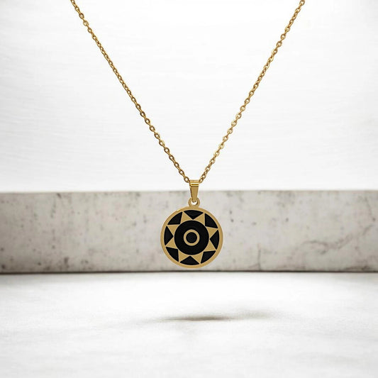 Colgante Pintadera Canaria - AILANA JEWELRY
