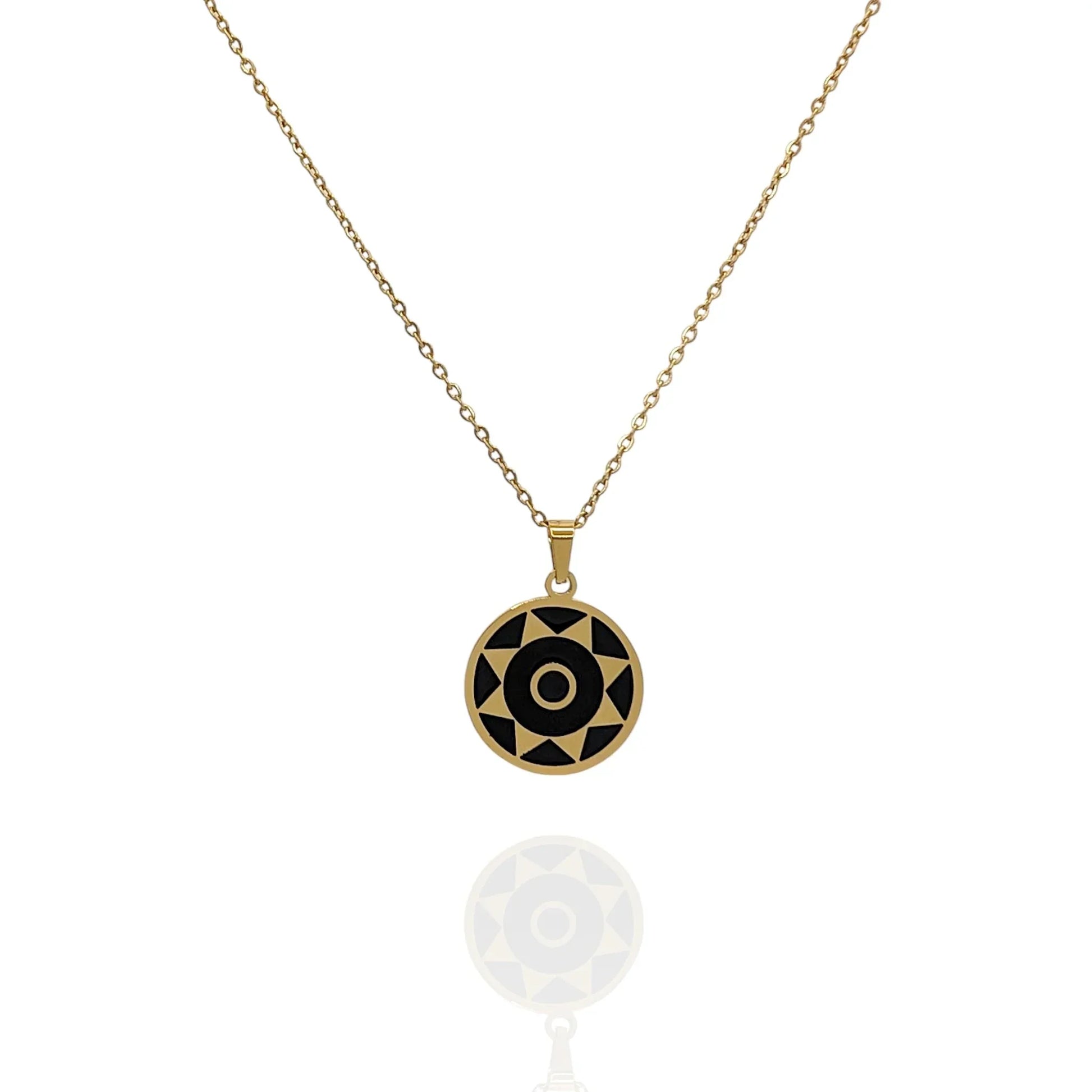 Colgante Pintadera Canaria - AILANA JEWELRY