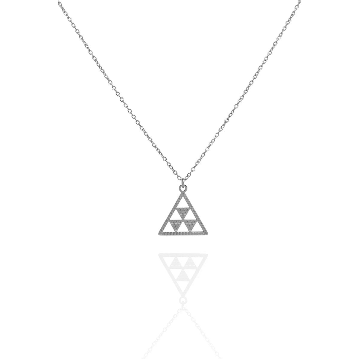 Colgante Pintadera Gran Canaria Triangulo - AILANA JEWELRY