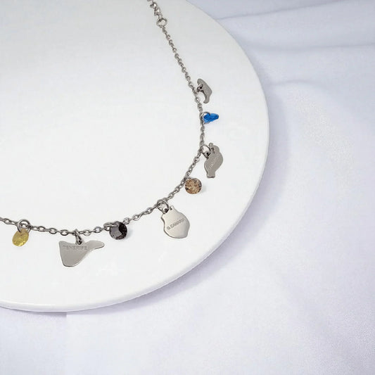 Collar con Islas Canarias - AILANA JEWELRY