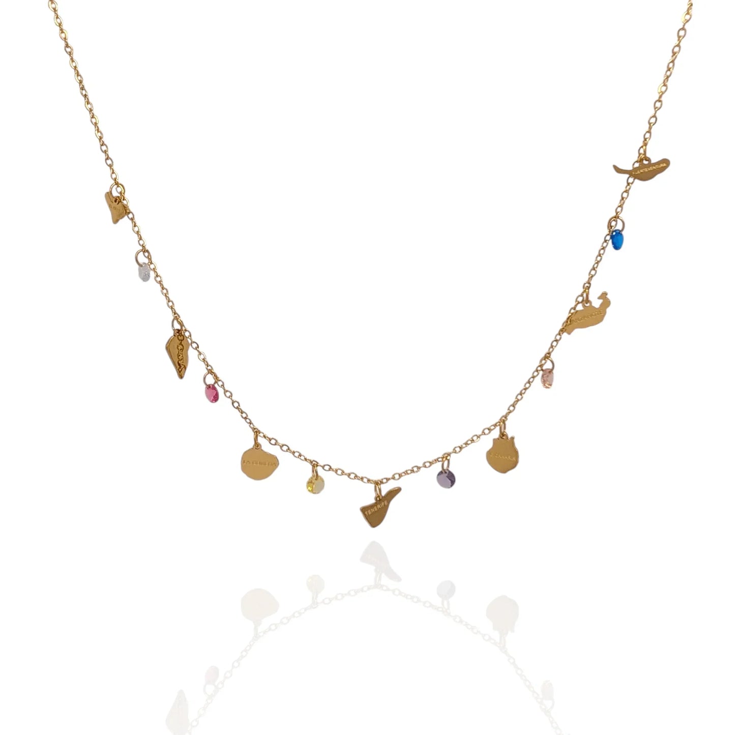 Collar con Islas Canarias - AILANA JEWELRY
