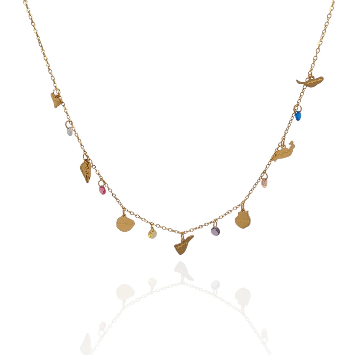 Collar con Islas Canarias - AILANA JEWELRY