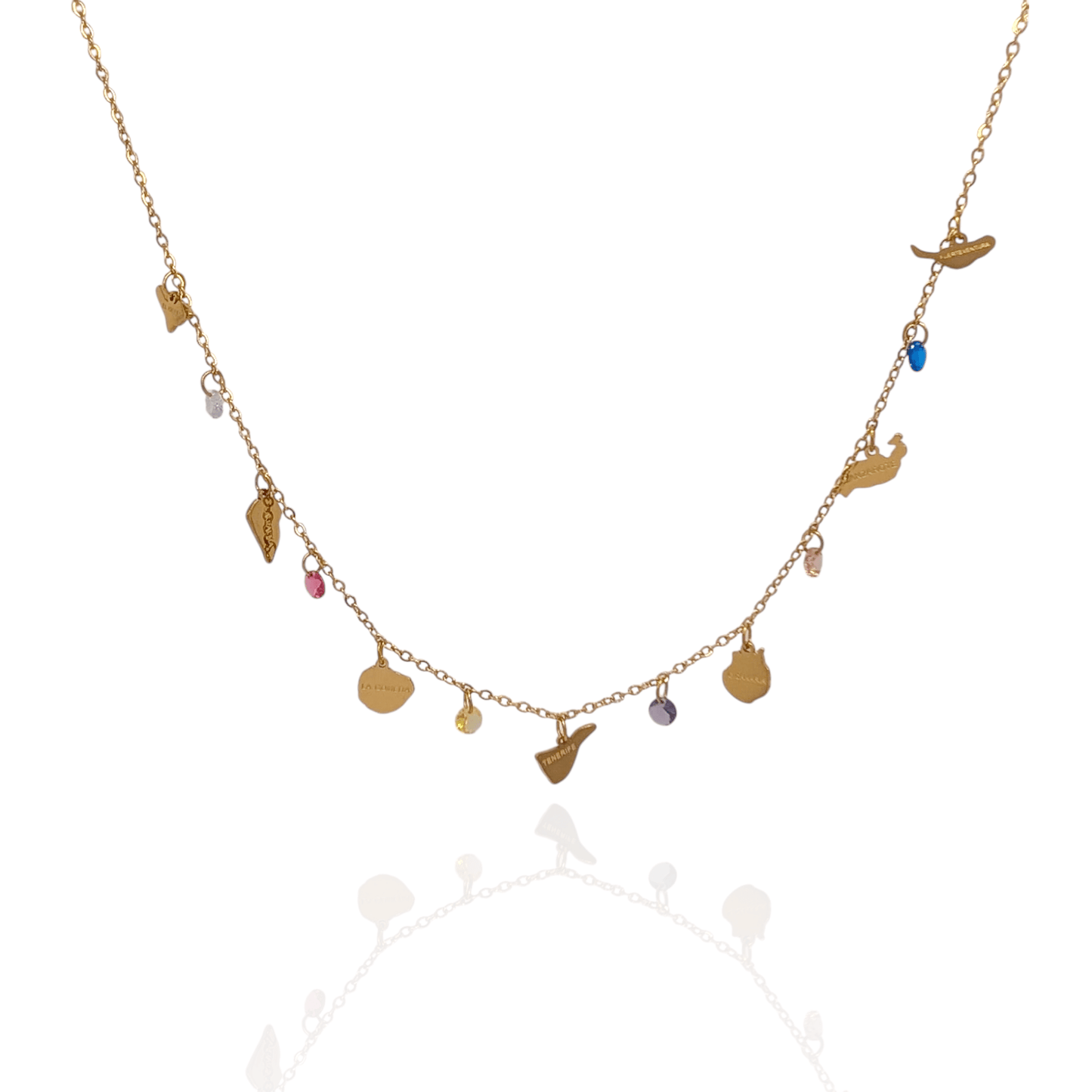 Collar con Islas Canarias - AILANA JEWELRY