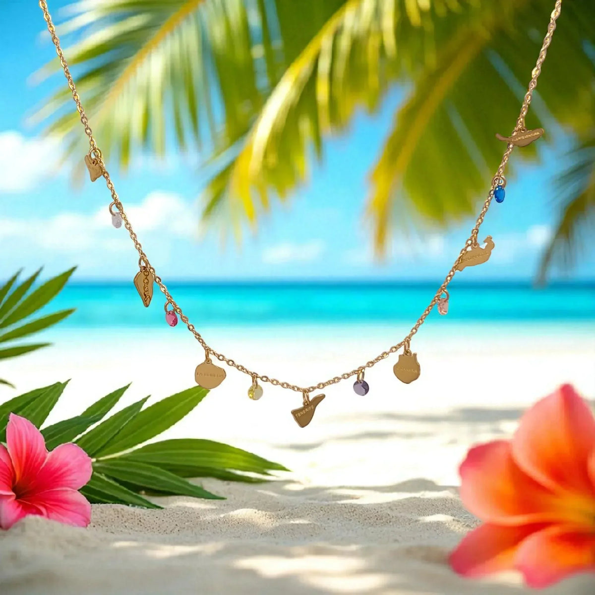 Collar con Islas Canarias - AILANA JEWELRY