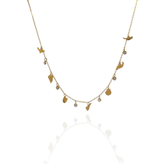 Collar con las Islas Canarias - AILANA JEWELRY