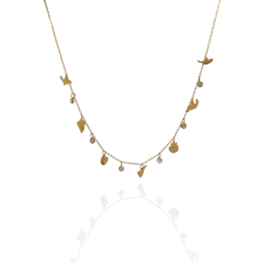 Collar con las Islas Canarias - AILANA JEWELRY