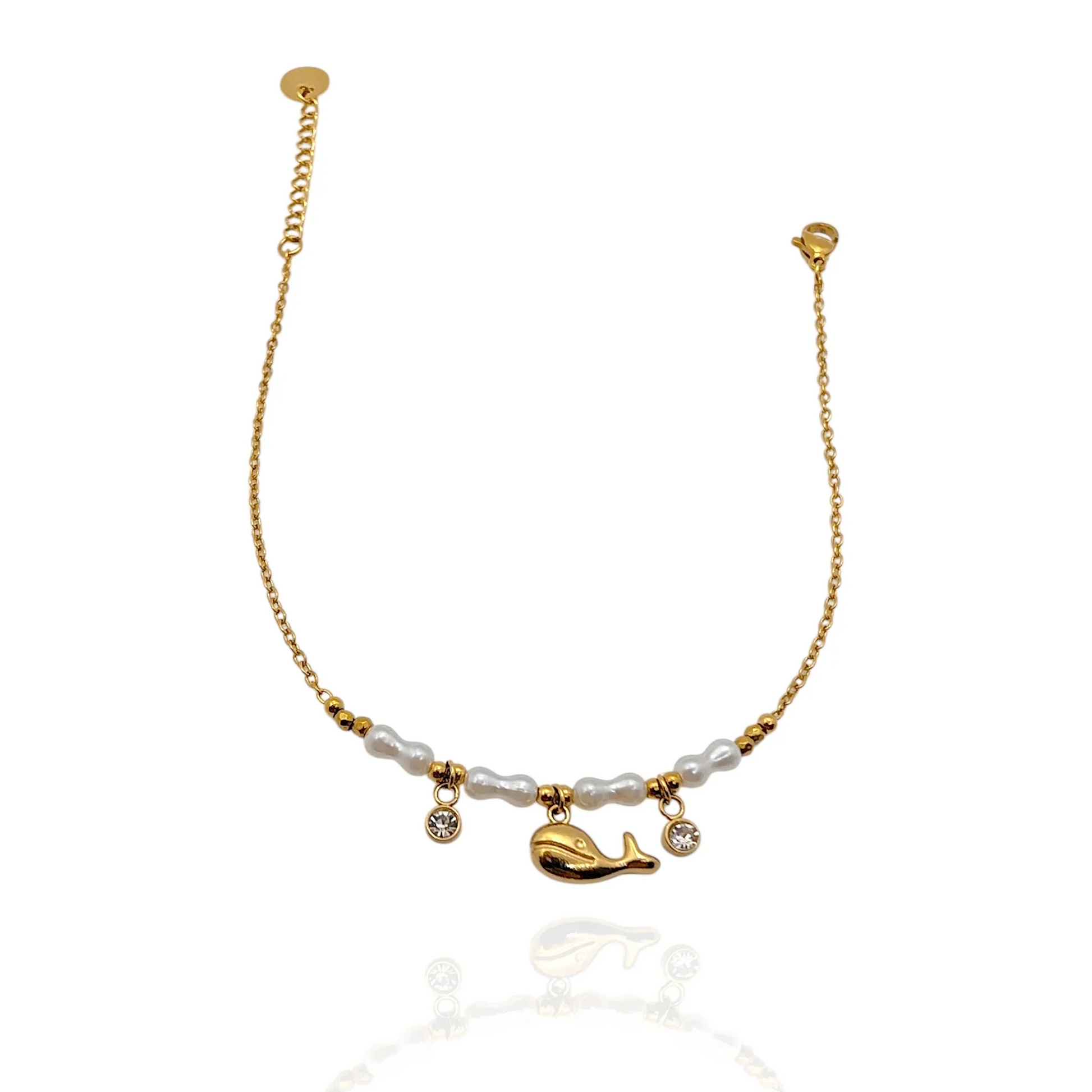 Delfín Anklet - AILANA JEWELRY