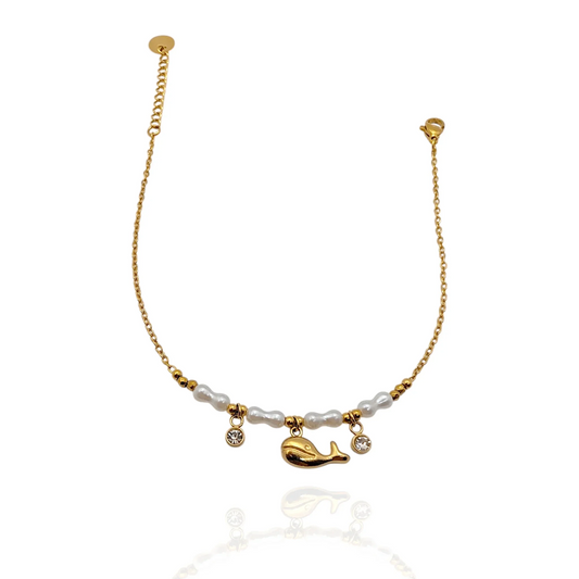 Delfín Anklet - AILANA JEWELRY