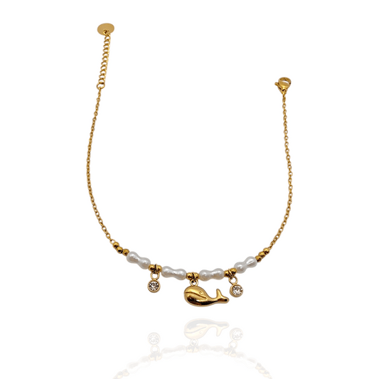 Delfín Anklet - AILANA JEWELRY