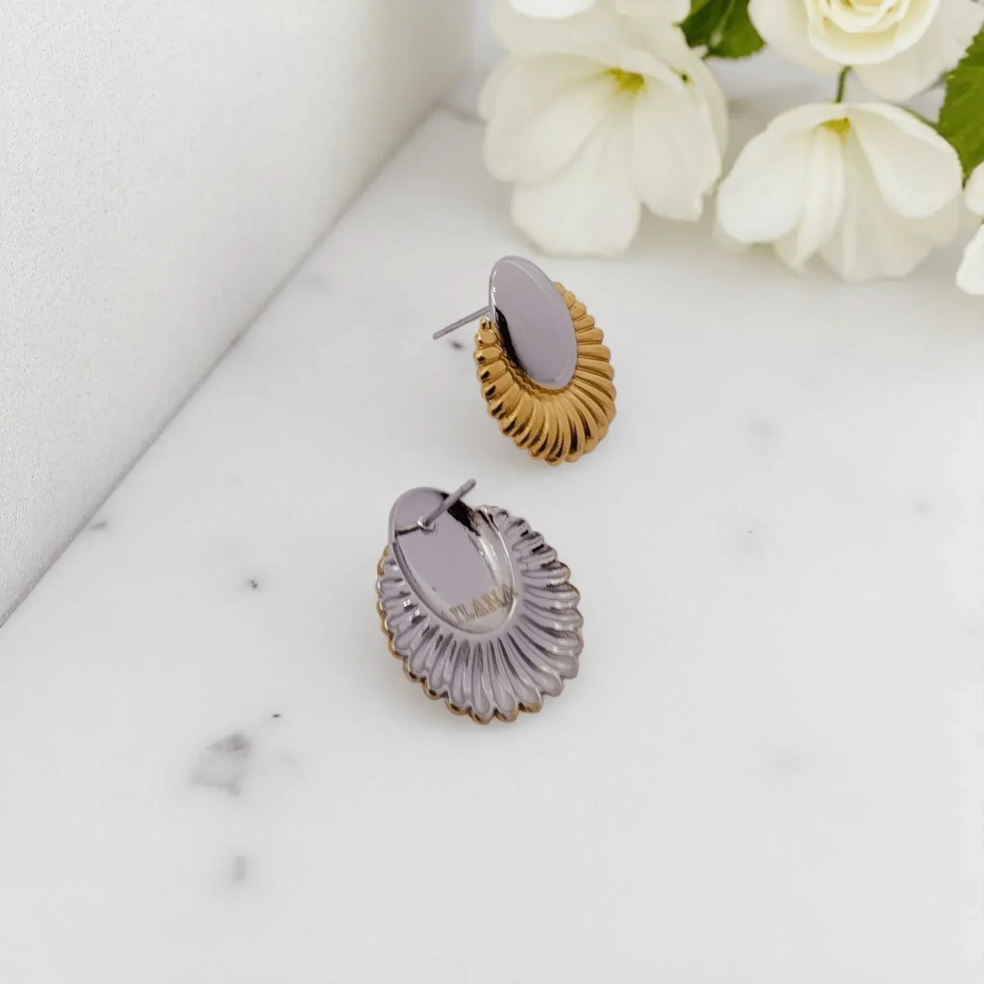 Doria Duo Earrings - AILANA JEWELRY