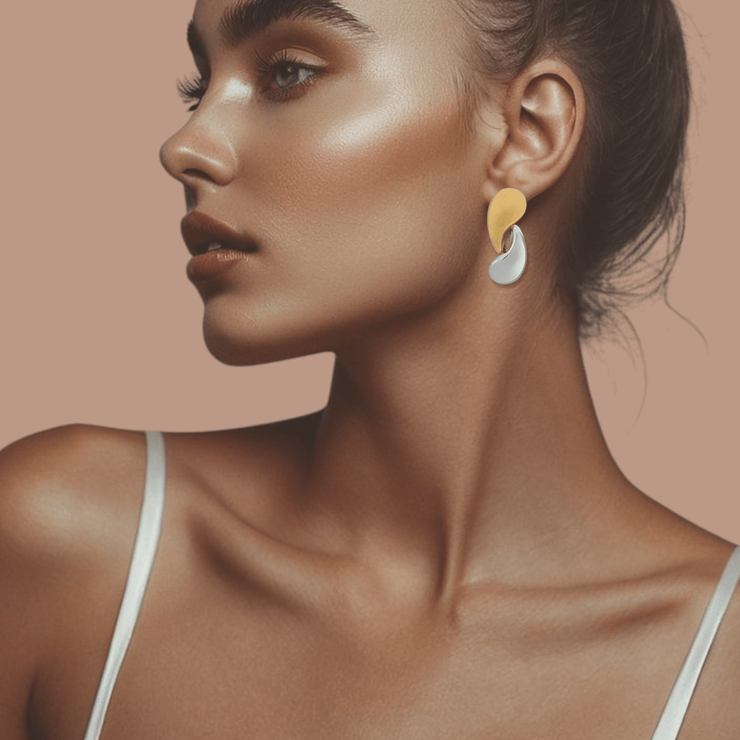 Drop Duo Earrings - AILANA JEWELRY