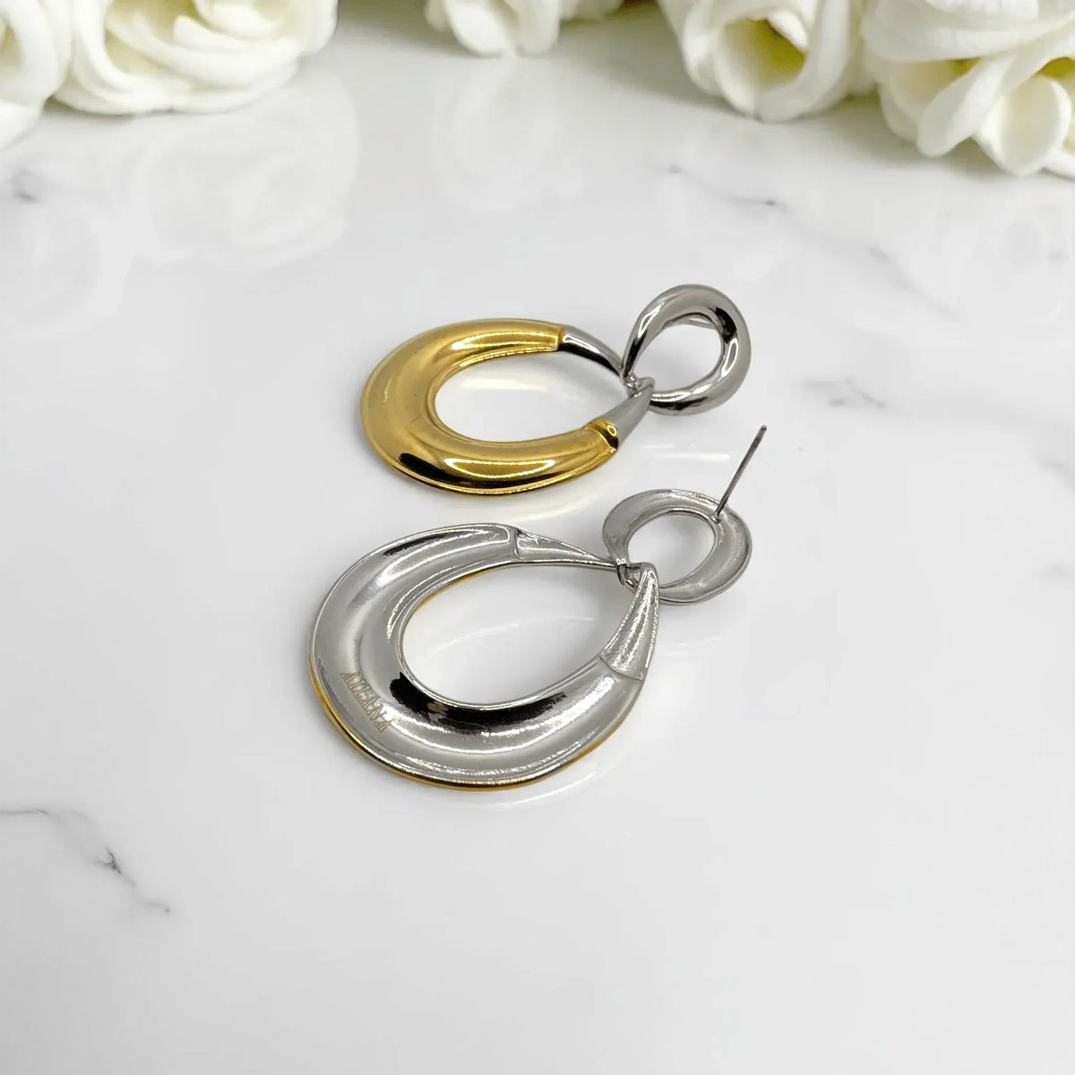 Infinito Duo Earrings - AILANA JEWELRY