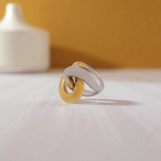 Infinito Duo Ring - AILANA JEWELRY