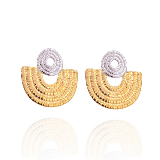 Maya duo Earrings - AILANA JEWELRY