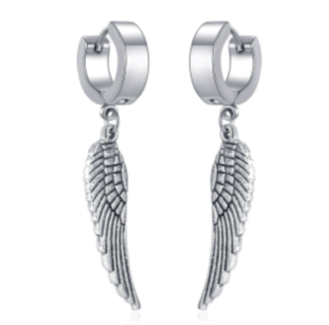 Wings Men Earrings (1 unit)