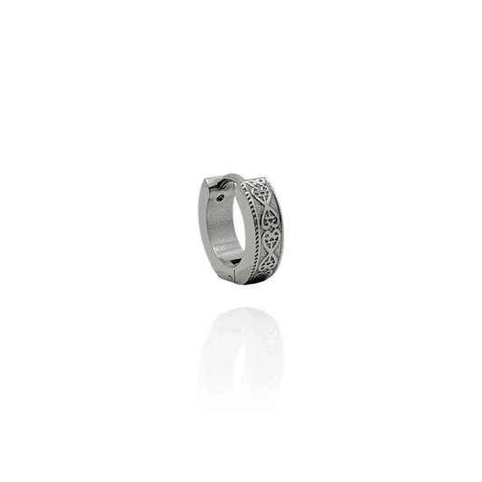 Pendiente aros 1 cm en acero inoxidable (1 unidad) - AILANA JEWELRY