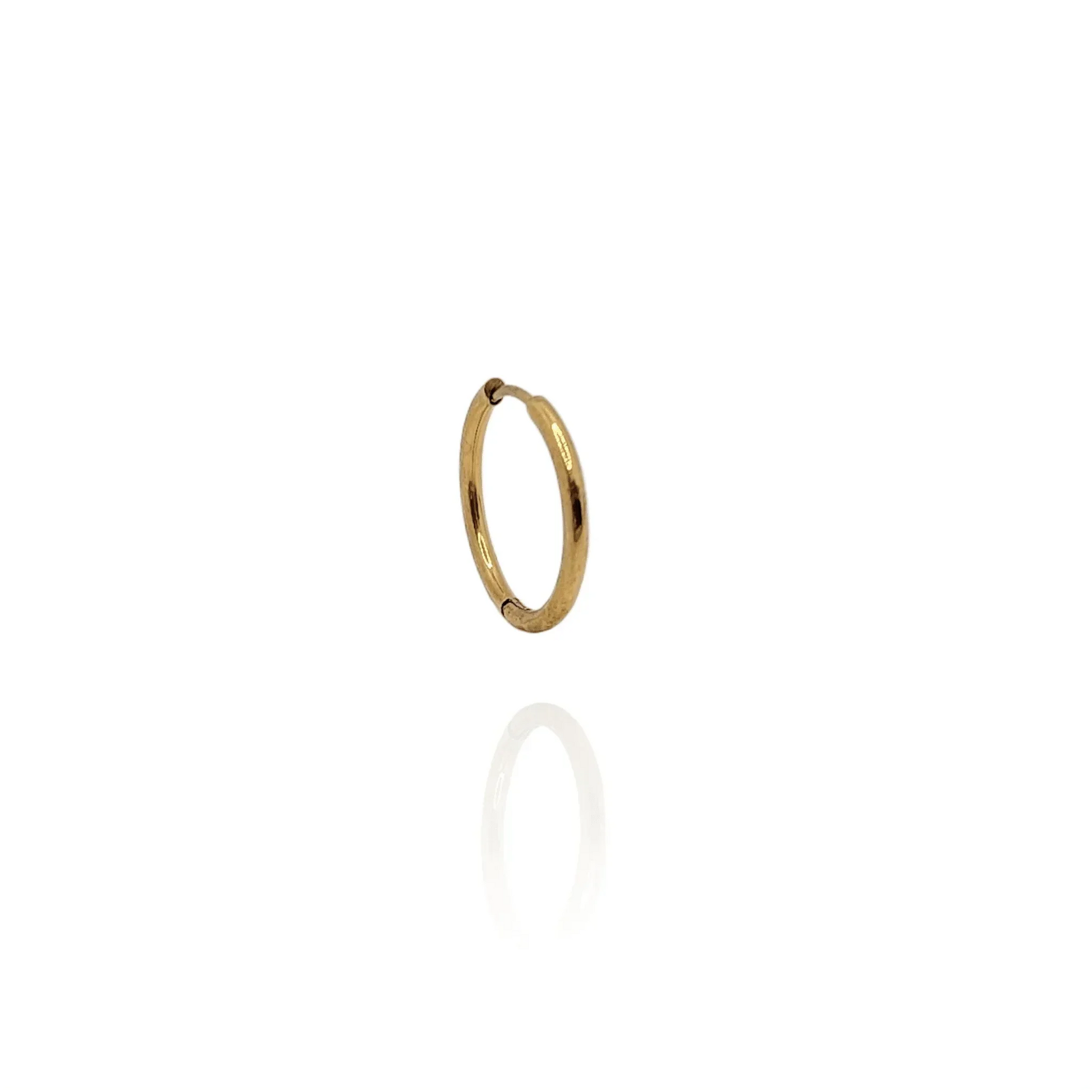 Pendiente aros en acero inoxidable (1 unidad) - AILANA JEWELRY