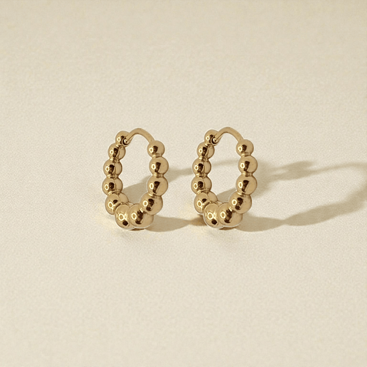 Pendiente aros Hera M - AILANA JEWELRY