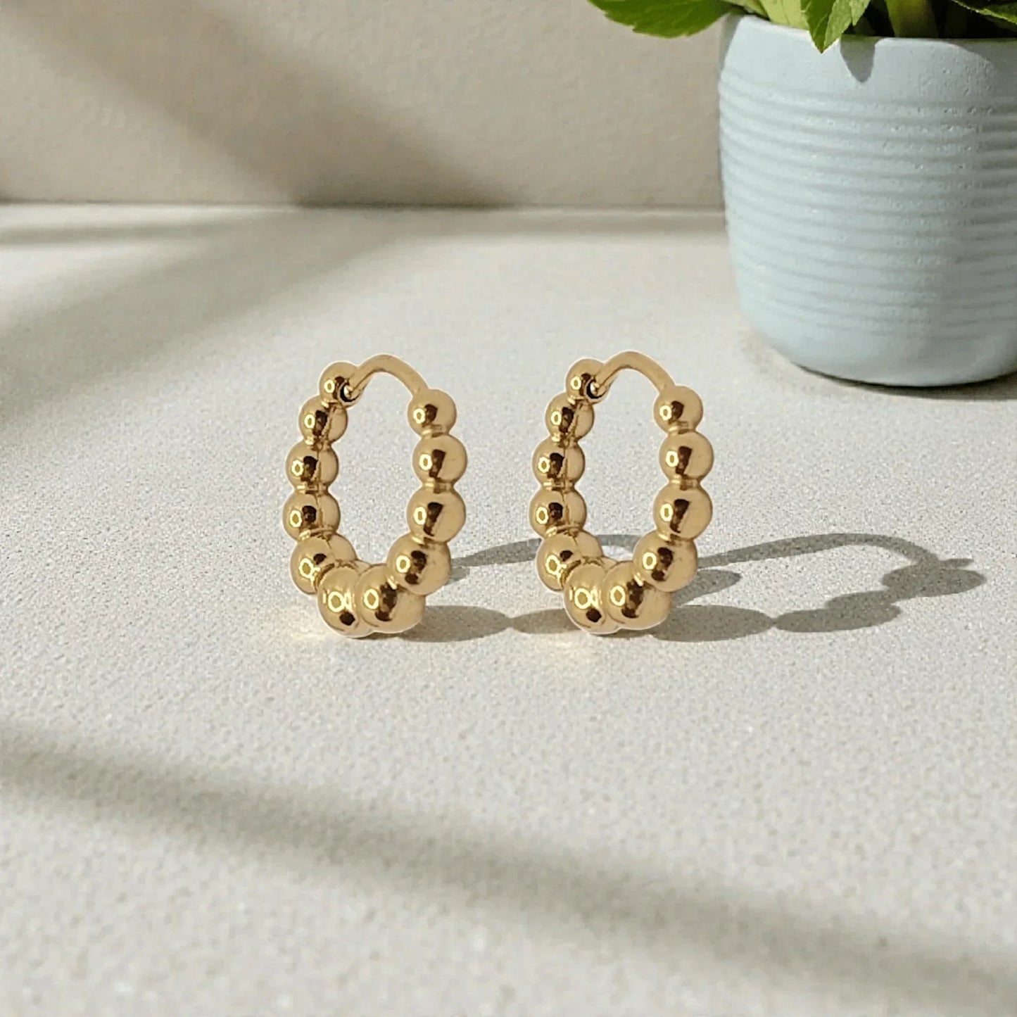 Pendiente aros Hera S - AILANA JEWELRY