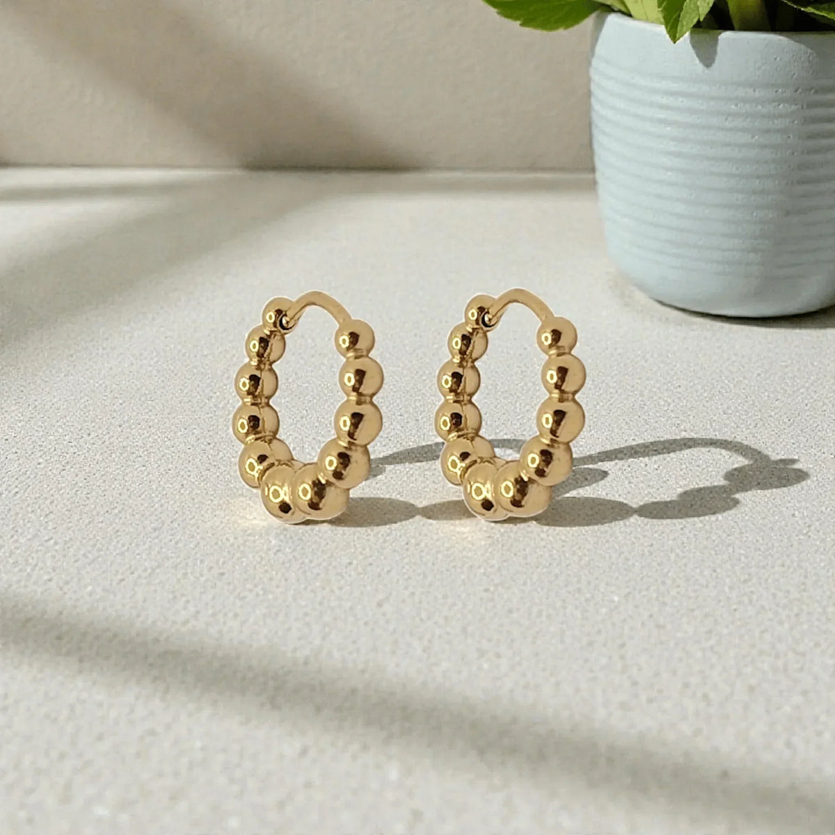 Pendiente aros Hera S - AILANA JEWELRY