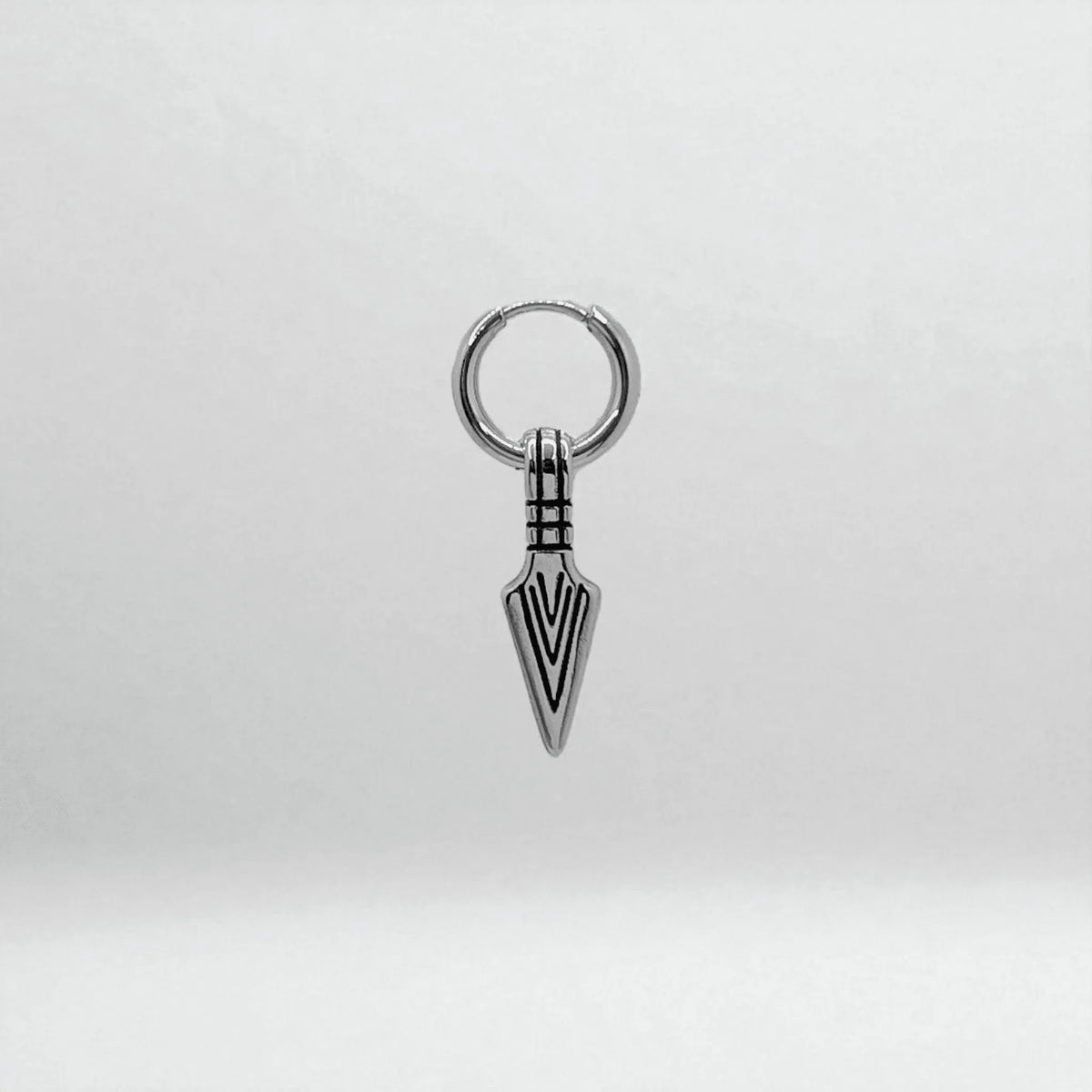 Pendiente para hombre en acero inoxidable - AILANA JEWELRY