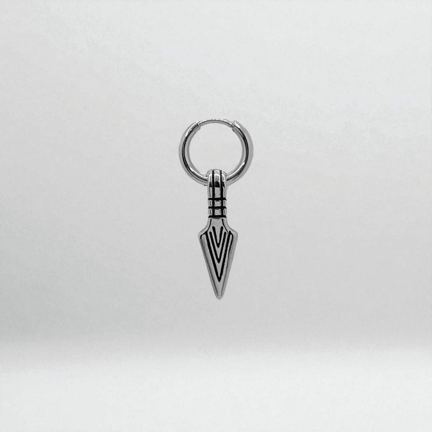 Pendiente para hombre en acero inoxidable - AILANA JEWELRY