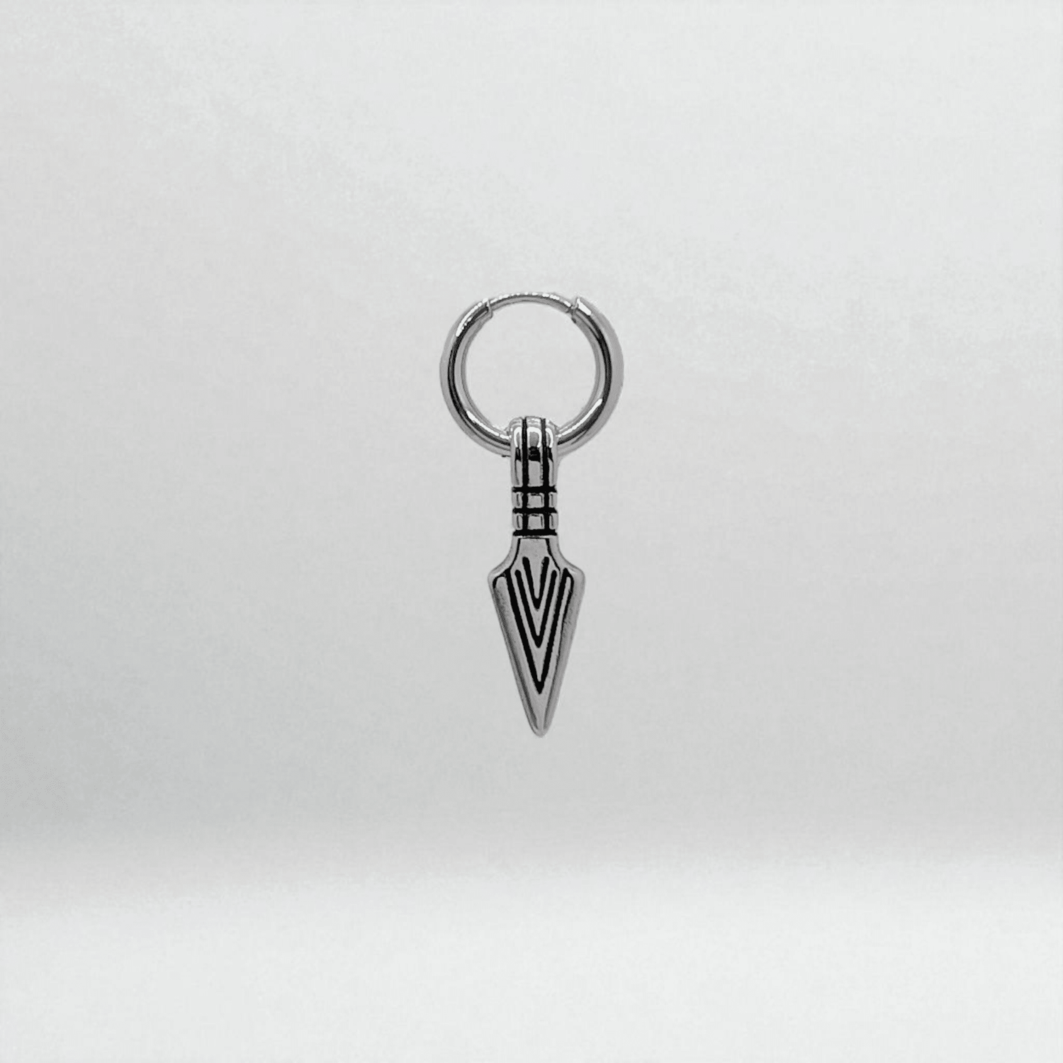 Pendiente para hombre en acero inoxidable - AILANA JEWELRY