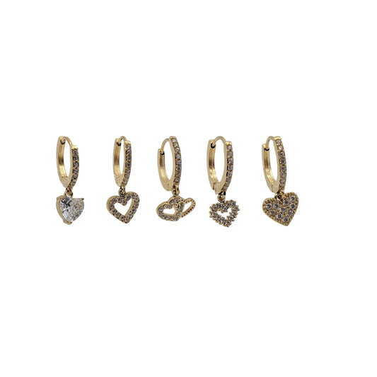 Pendientes Amor (1 unidad) - AILANA JEWELRY