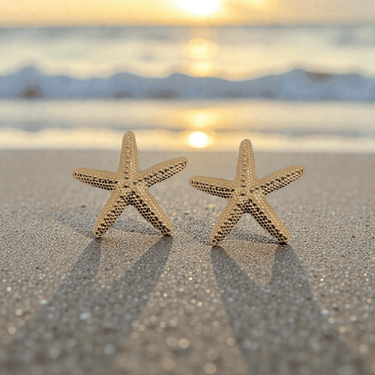 Pendientes Estrella del Mar - AILANA JEWELRY