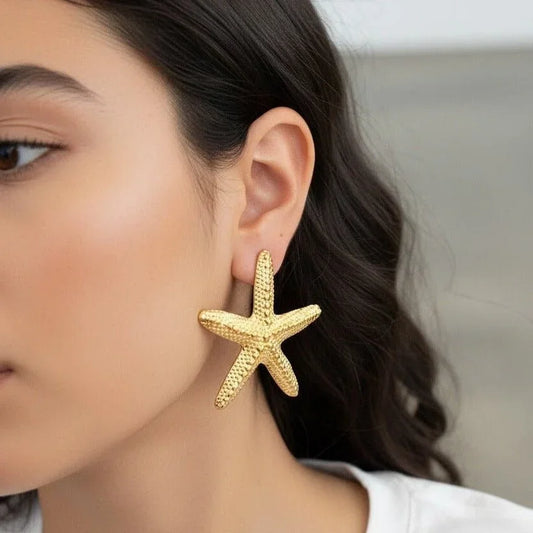 Pendientes Estrella del Mar - AILANA JEWELRY