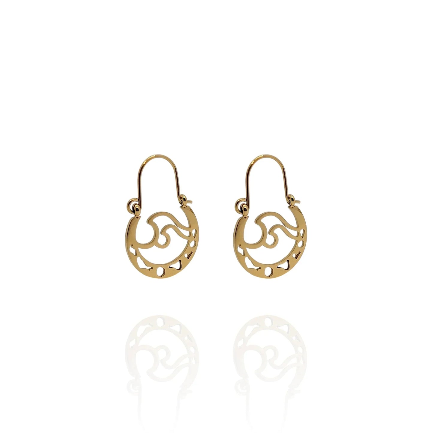 Pendientes Ola Canaria - AILANA JEWELRY
