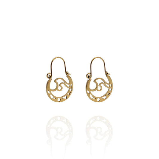 Pendientes Ola Canaria - AILANA JEWELRY